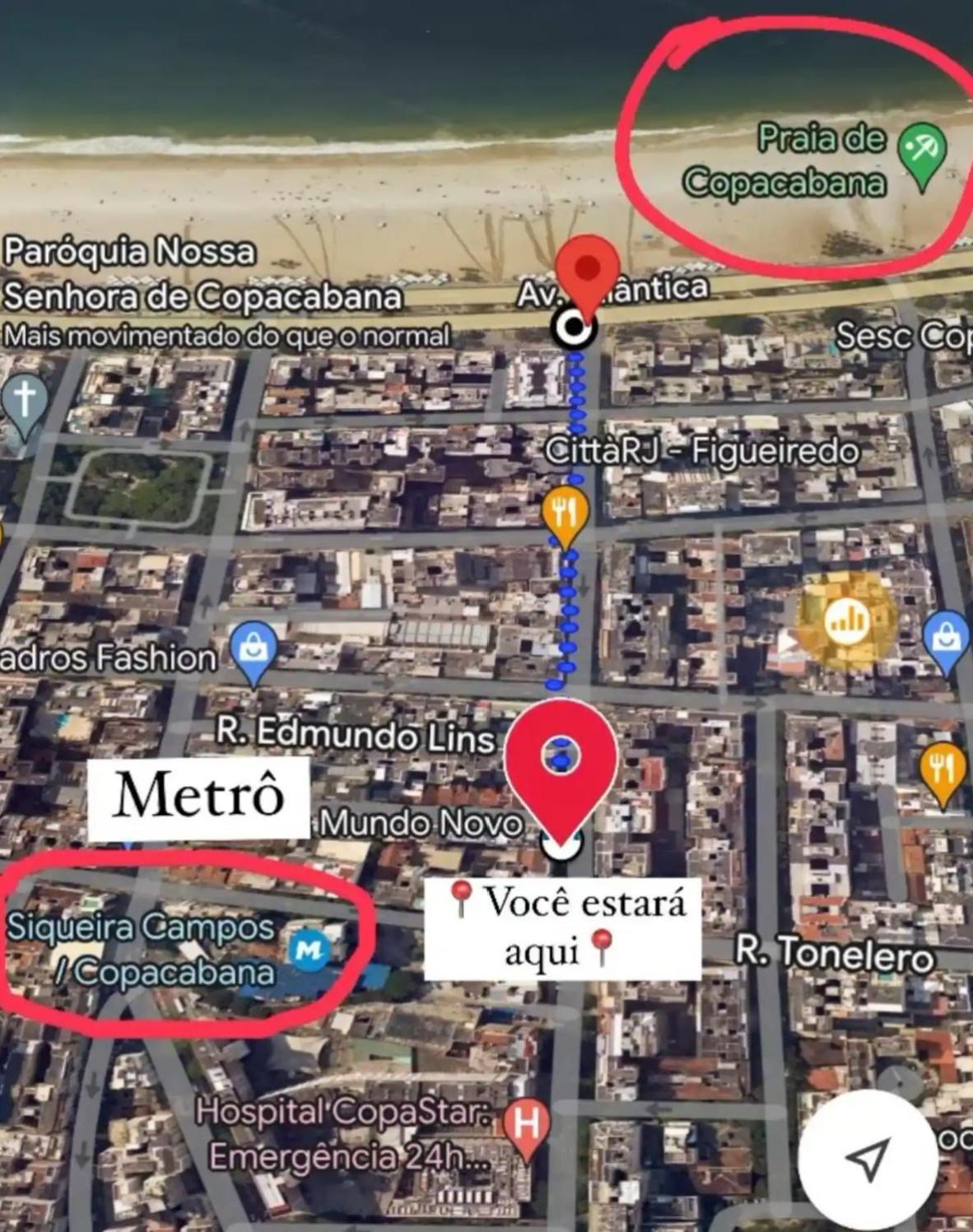Apto Aconchegante Em Copa Rio de Janeiro Exterior foto